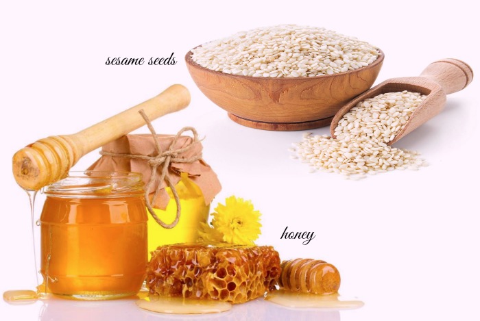 Sesame-seeds-With-Water-And-Honey