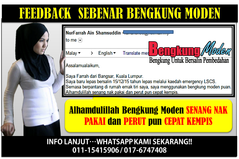 Feedback Bengkung Moden Puan NurFarrah